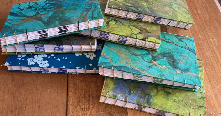 Bookbinding: Make your own nature journal–to keep or give as a gift!